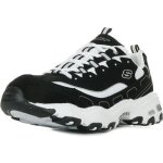 Baskets skechers dlites mens black & white
