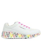 Baskets - skechers - lovely luv - blanc - enfant - respirantes