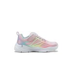 Baskets - skechers - power jams - blanc / argenté / rose - Élastique - talon plat - enfant Baskets - skechers - power jams - blanc / argenté / rose - Élastique - talon plat - enfant