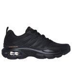 Basket skechers skech - air ventura - revell - homme - noir - lacets - confortable et sportive