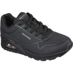 Baskets - skechers - uno - stand on air - noir - femme - semelle  mmoire de forme