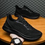 Baskets sneakers homme noir pointure 39 - 48 ar extrieur sport jogging casual - insfity - lacets - ...