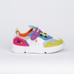 Baskets sneakers lini multicolor - enfant - kidychou - scratch - textile - plat