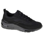 Baskets squince - kappa - homme - lacets - plat - noir