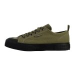 Baskets superga - superga - 2630 - vert - noir - lacets plats - homme