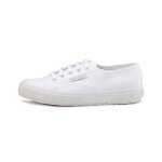Baskets - superga - 2750 cotu classic - mixte - lacets - blanc - textile - plat