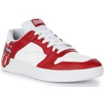 Baskets synth�tiques � lacets pour hommes - skechers - palmilla - rs marquee - rouge blanc - logo rolling ...