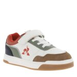 Baskets talon plat - le coq sportif - enfant - synthtique - garon - lacets - plat