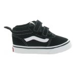 Basket - vans - td ward mid - noir - enfant - lacets - plat