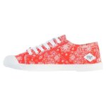 Baskets - le temps des cerises - ltc basic 02 - bandana rouge - lacets - confort exceptionnel