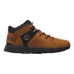 Baskets - timberland - sprint trekker mid lace u - marron - talon plat - a lacets - cuir