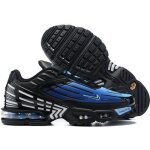 Baskets tn 3 plus homme chaussures entra�nement de sport noir bleu blanc