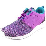 Baskets en toile nike roshe nm flyknit prm pour femmes - violet / bordeaux - lacets Baskets en toile nike roshe nm flyknit prm pour femmes - violet / bordeaux - lacets