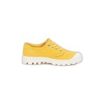 Baskets en toile palladium pampa oxford - jaune - homme - 38 - semelle moule - confortable - lacets