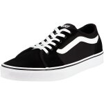 Baskets en toile sude filmore decon - vans - homme - noir - lacets