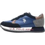 Baskets u. s. polo assn. cleef002 bleu homme Baskets u. s. polo assn. cleef002 bleu homme