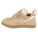 Baskets ugg lowmel pour femme - beige - cuir et mat�riaux synth�tiques - confort optimal
