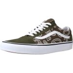 Basket vans - 117980 - vert - homme - lacets - plat