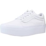 Basket vans - 132163 - blanc - femme - lacets