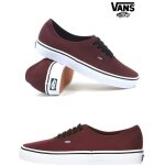 Basket vans authentic low toile - zzzoolight - 0qer5u8 - mixte - textile - lacets - adulte - rouge - ...