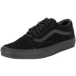 Baskets vans homme old skool en daim noir - vans - old skool - lacets - cuir - adulte - homme