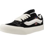 Baskets - vans - knu skool - noir - cuir - enfant - plat