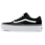 Basket vans old school plateform - zzzoolight - vn0a3b3uy281 - lacets - homme - noir