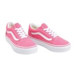Baskets vans old skool platform enfants
