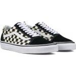 Basket vans old skool primary - zzzoolight - mixte - noir - blanc - adulte - lacets - plat