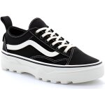 Baskets vans sentry old skool en toile pour homme - noir - lacets