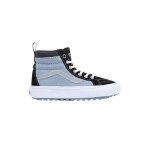 Baskets vans sk8 hi grand pour mini bleu - vans - sk8 hi - canvas - lacets - plat