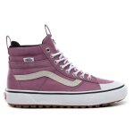 Baskets vans sk8 - hi mte 2. 0 dx valerian - femme - cuir - vert - lacets - plat