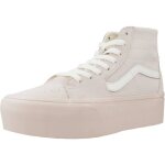 Baskets - vans - sk8 - hi tapered - lacets - rose - adulte
