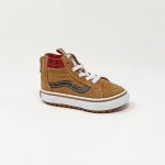 Baskets vans sk8 - hi zip mte - 1 cs - marron - enfant - mixte - classics