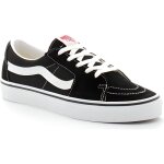 Basket - vans sk8 - low noir - adulte - lacets - textile - mixte - plat