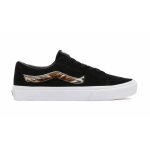 Baskets vans sk8 - low - noir - homme - adulte - daim - nubuck - lacets - plat