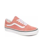 Baskets vans ua old skool - vans - 365 - rose - mixte - plat - textile - lacets