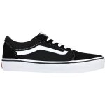 Basket - vans - ward suede - noir - fermeture  lacets - enfant