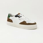Basket yogi street blanc - pepe jeans - homme - lacets - plat - synth�tique