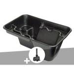 Bassin prform jupiter rectangulaire 230 l + pompe de filtration - ubbink