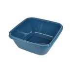 Bassine carrée bassin 15l bleu paon - paris prix Bassine carrée bassin 15l bleu paon - paris prix