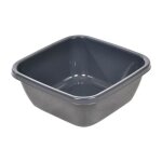 Bassine carre bassin 6l anthracite - paris prix gris