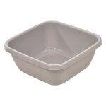 Bassine carrée bassin 6l taupe - paris prix Bassine carrée bassin 6l taupe - paris prix