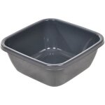 Bassine carr�e bassin 9l anthracite