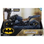 Batcycle 2 en 1 transformable - batman - cascades ariennes - figurines 30 cm - ds 4 ans