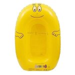 Bateau gonflable pour enfants - grandi giochi - barbapap� - vinyle r�sistant - 100x67 cm - rose