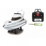 Bateau rc barbados rc - yacht - jamara 040670 - blanc - enfant - batterie - 2 moteurs de propulsion - ...