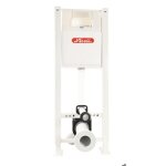 Bti - support virtuo one autoportant sans plaque de commande rservoir 3 / 6 l - nicoll - wbs1p