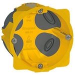 Bote dencastrement - legrand - batibox energy - 1 poste - blanc - intrieur