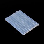 Bâtons de colle thermofusible - tbest - 7mm x 100mm - transparent - pour artisanat et réparations Bâtons de colle thermofusible - tbest - 7mm x 100mm - transparent - pour artisanat et réparations